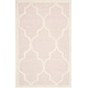 preview thumbnail 59 of 131, SAFAVIEH Handmade Cambridge Maybell Moroccan Trellis Wool Rug 2' x 3' - Light Pink/Ivory