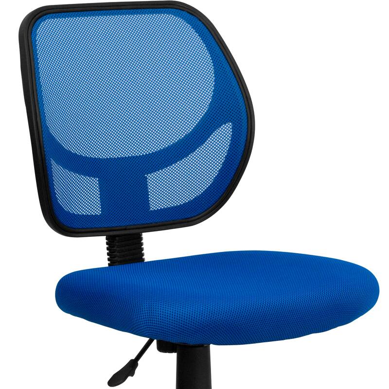 Low Curved Back Mesh Swivel Task Office Chair