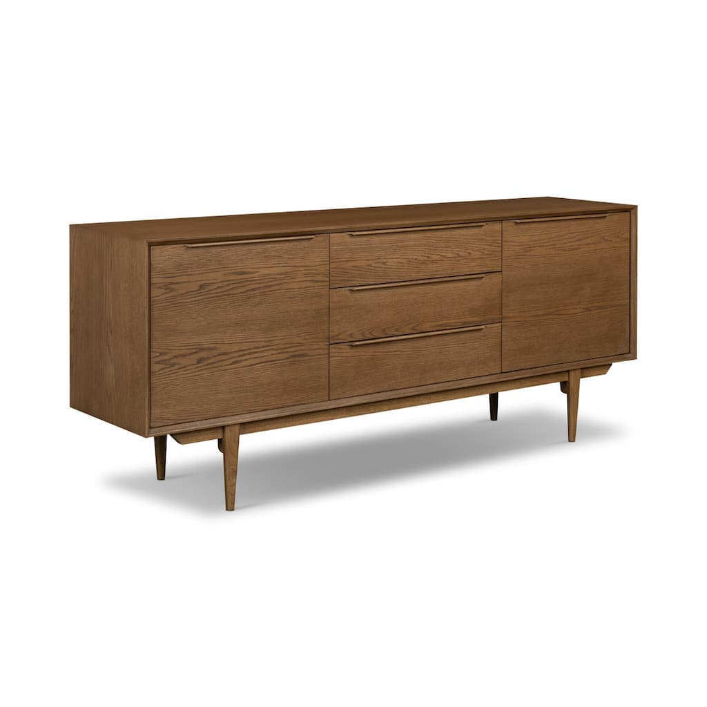 Maro 71" Oak Sideboard in a Walnut Finish