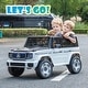 preview thumbnail 7 of 14, Kids Ride on Car Licensed Mercedes Benz EQG