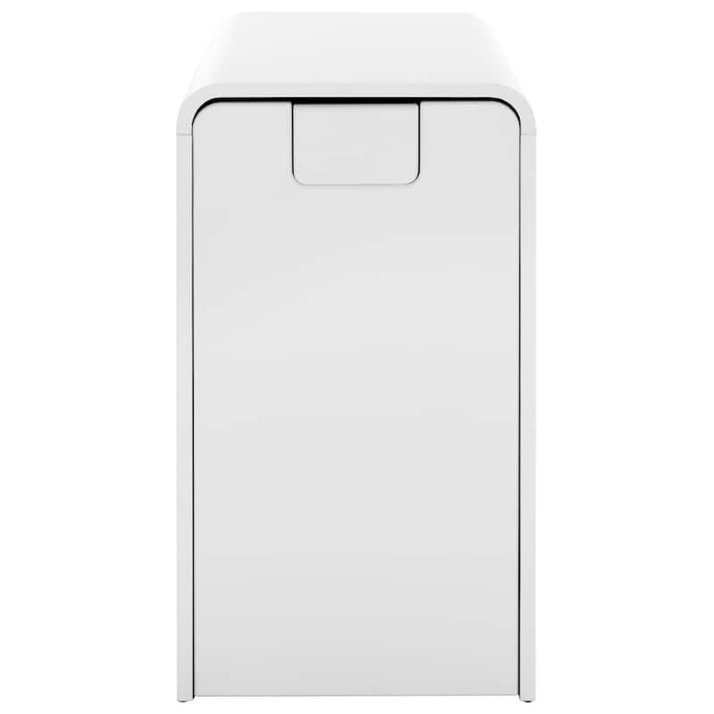 SEI Furniture Sidekick Sport Equipment Rolling Rack - White