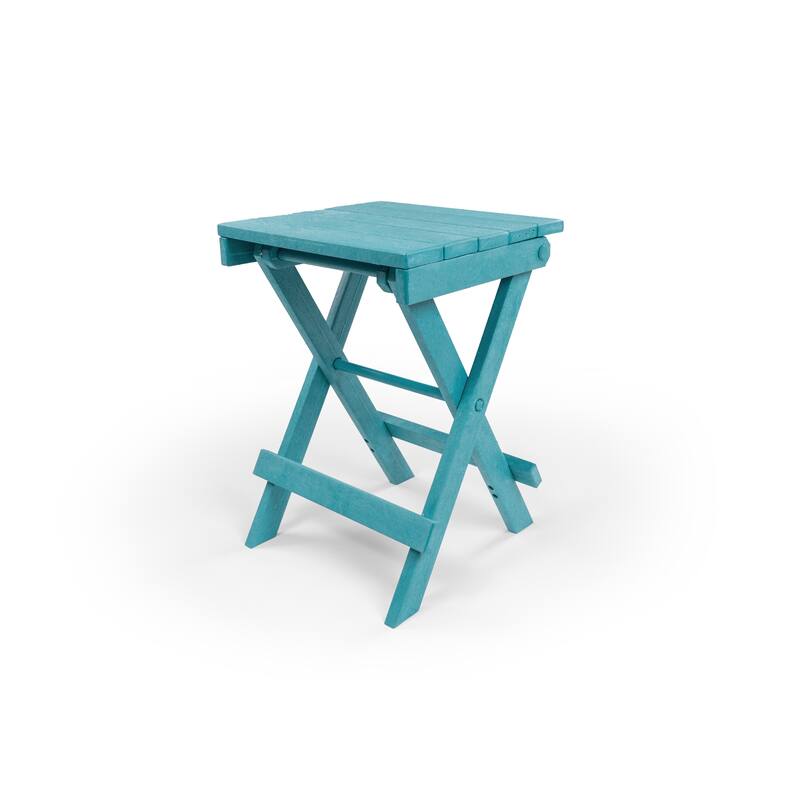 San Juan Fully Assembled All-Weather Recycled HDPE Outdoor Folding Bistro table