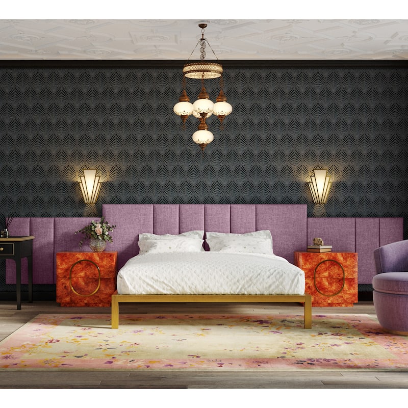 Jaxx Panelist Padded Headboard - Set of 2 Wall Panels