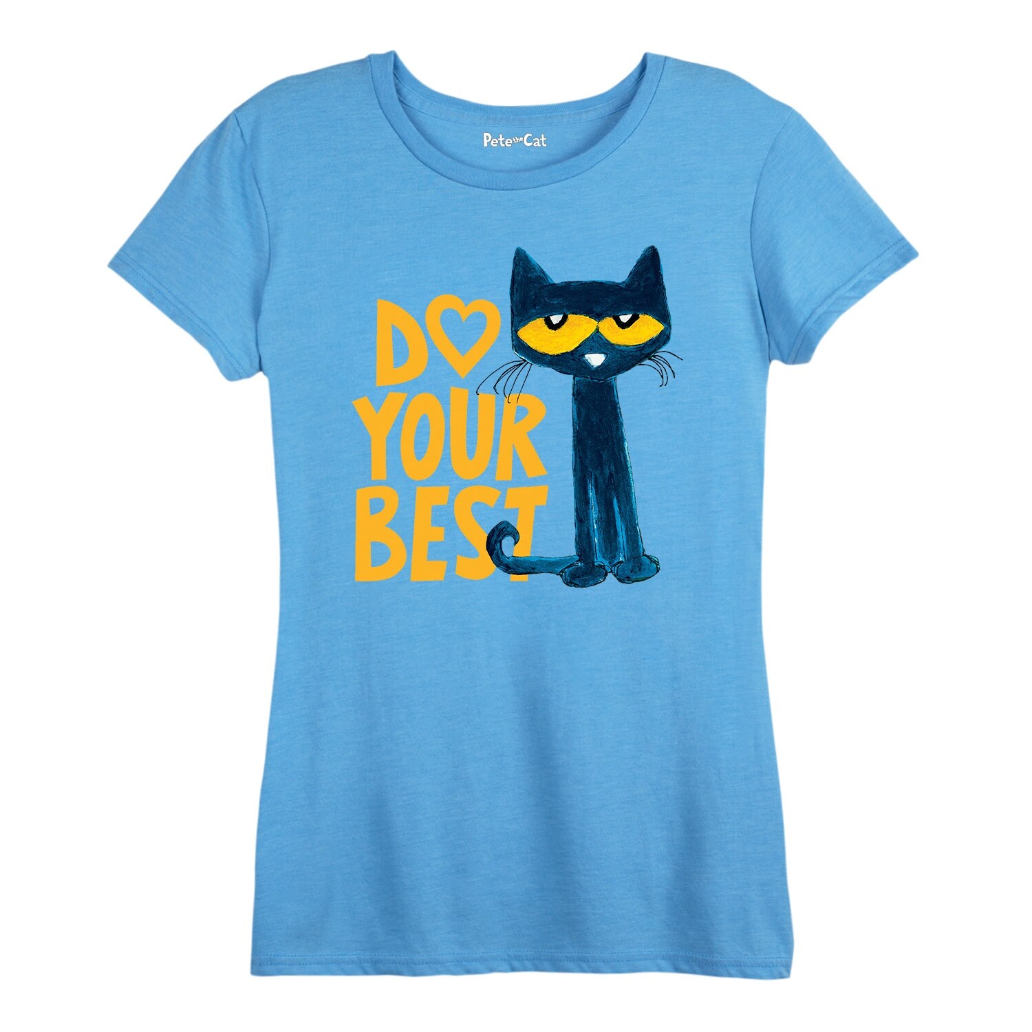 Shop Pete The Cat Pete Do Your Best Women S Short Sleeve Graphic T Shirt Overstock 20866723