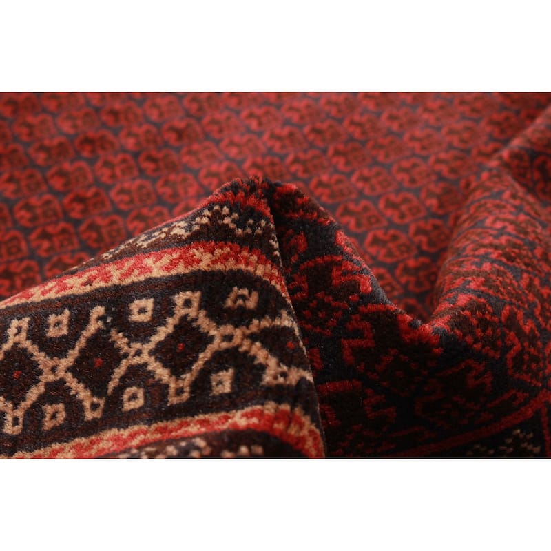 Teimani Burgundy Rug 2'11" x 5'5" - 2'11 x 5'5