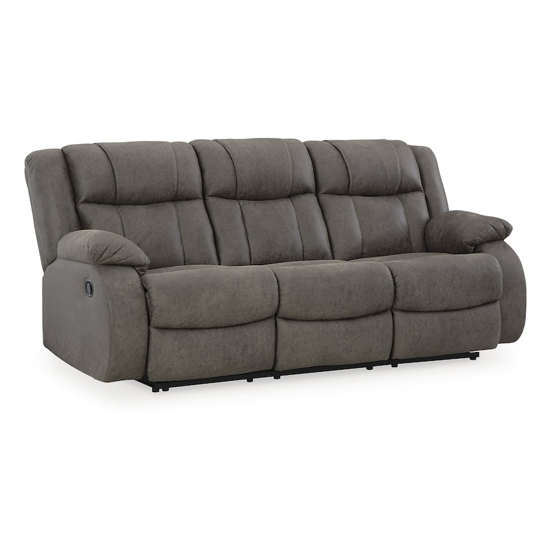Signature Design by Ashley First Base Gray 3-Piece Upholstery Package - 86"W x 40"D x 41"H