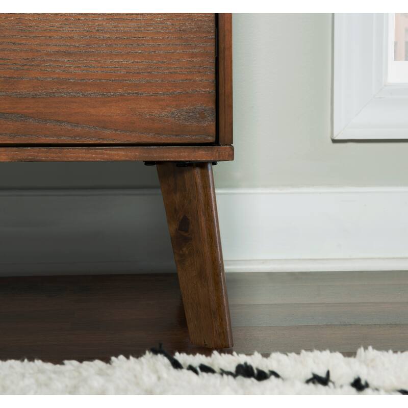 Carter Wooden Mid-Century 6-Drawer Dresser