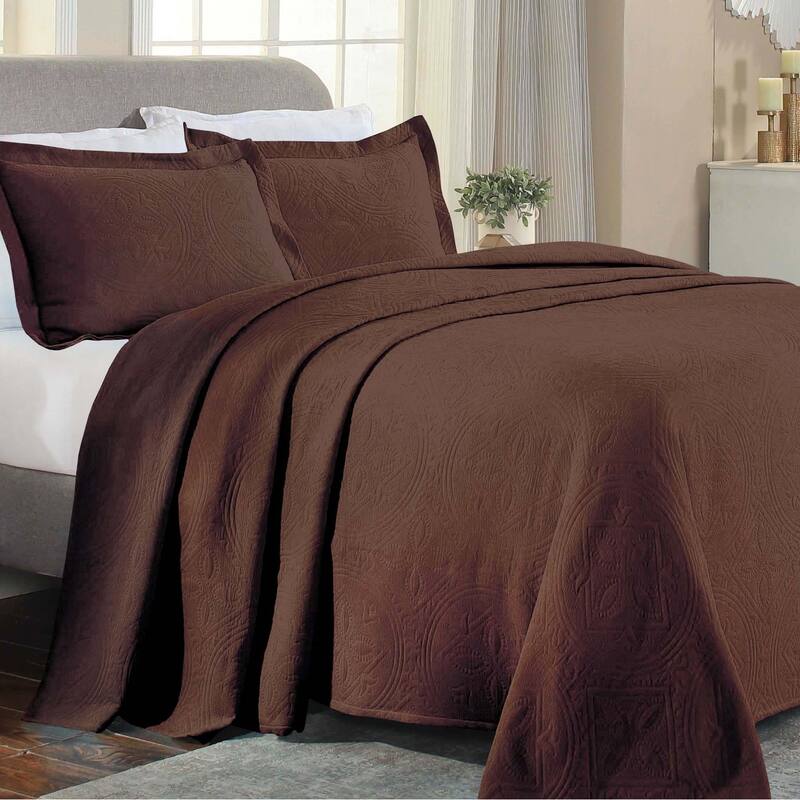 Superior Celtic Circle Cotton Decorative Bedspread Set