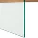 preview thumbnail 42 of 41, SAFAVIEH Jacob Glass Leg Rectangular Coffee Table - 43.3" W x 23.6" L x 15.7" H