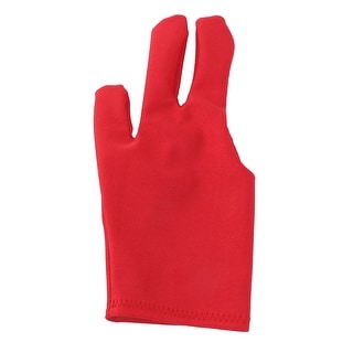 Billiard Pool Glove For Left Hand - Quick-Dry, Anti-Slip Palm, 3 Open Fingers For Snooker & Cue Sports Players