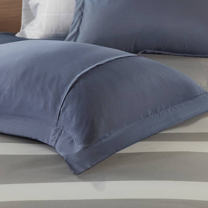 Intelligent Design James Striped Comforter Set with Bed Sheets