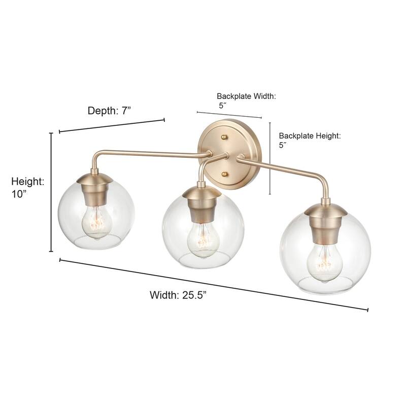 Millennium Lighting 3 Light 26" Wide Bathroom Vanity Light