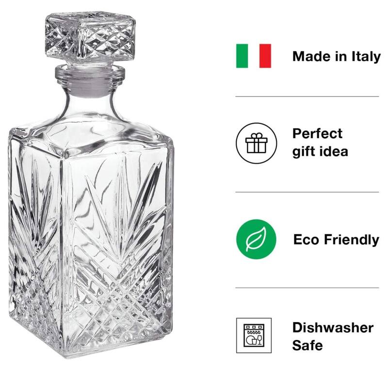Bormioli Rocco Selecta Whiskey Decanter