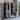 Armoire, Double Door Cabinet, One Drawer, Five Interior Shelves, Rod, Black / White