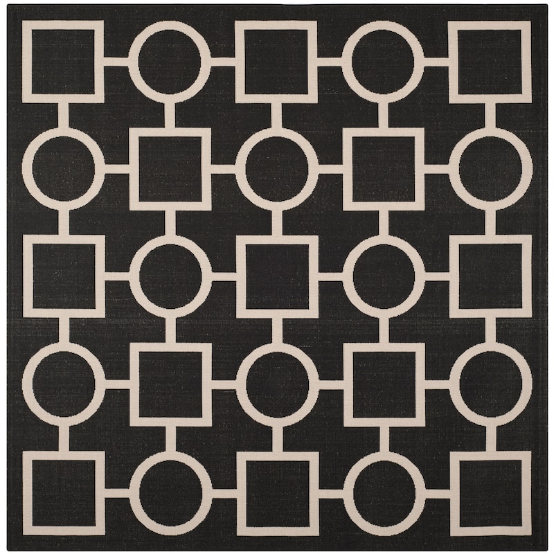 SAFAVIEH Courtyard Sharlene Indoor/ Outdoor Waterproof Patio Backyard Rug