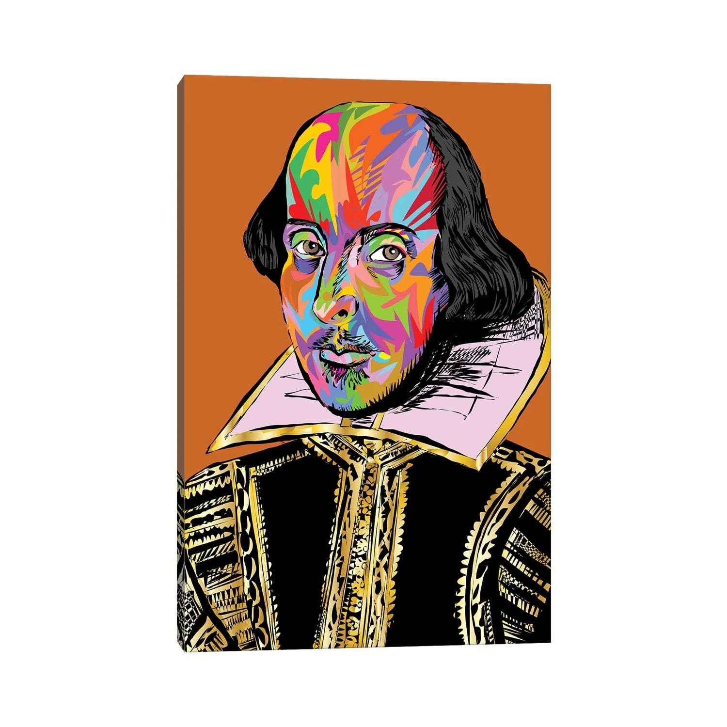 iCanvas "Shakespeare" by TECHNODROME1 Canvas Print