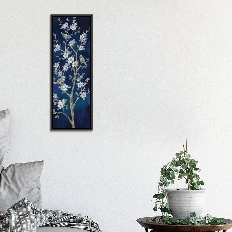 iCanvas "Indigo Spring II" by Nan Framed Canvas Print