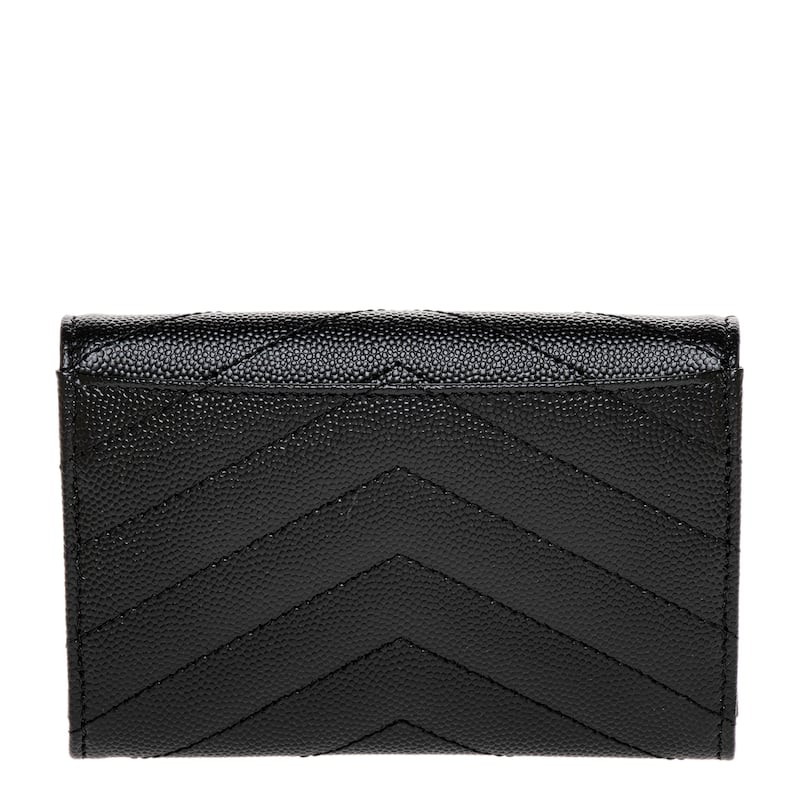 Saint Laurent Cassandre Matelasse Small Envelope Wallet