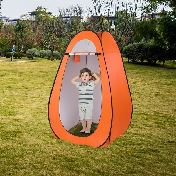 Portable Pop Up Shower Tent Changing Room Dressing Camping Shelter. Opens flyout.