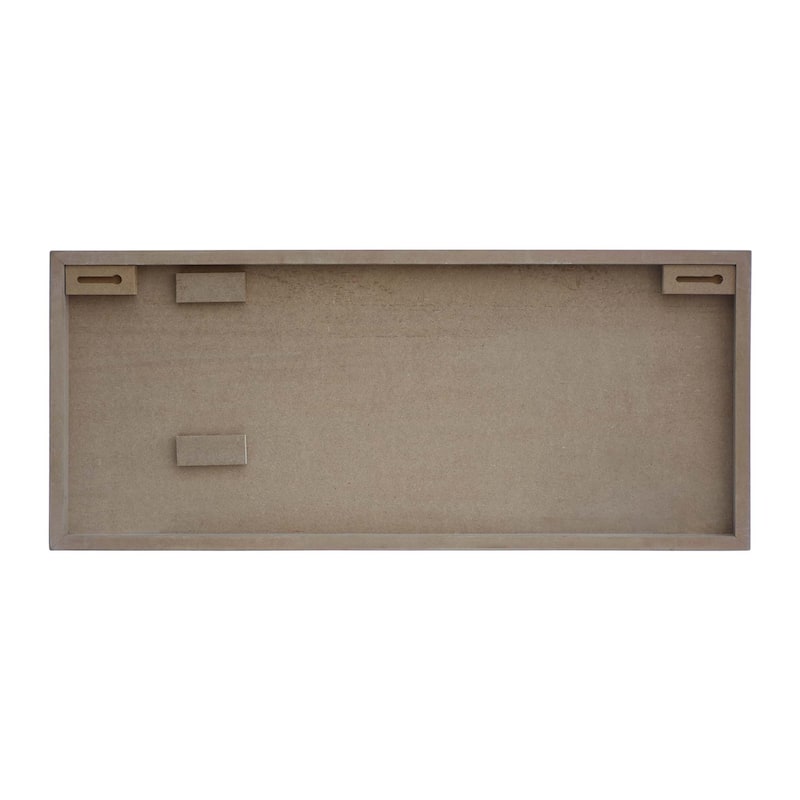 Wood and Metal Christmas Card Holder，Merry Mail,Red