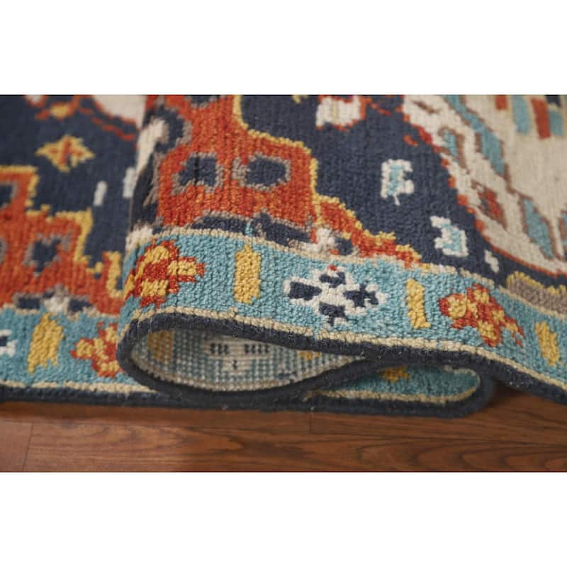 Heriz Serapi Oriental Runner Rug Handmade Wool Carpet - 2'7" x 8'0"