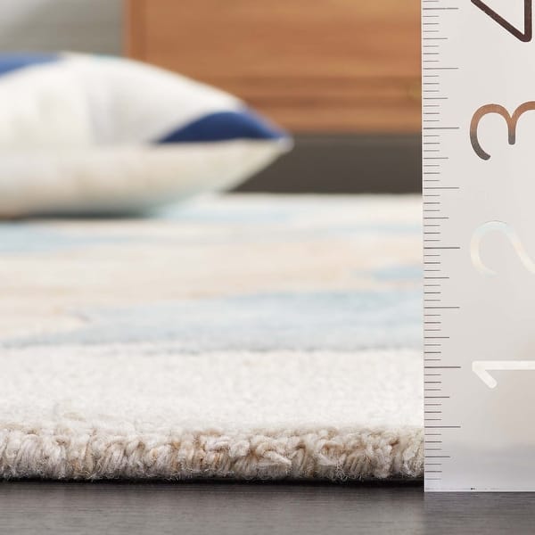 SAFAVIEH Handmade Fifth Avenue Marjanne Mid-Century Modern Wool Rug