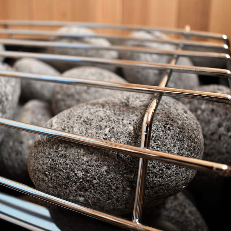 ALEKO Oval Volcanic Sauna Rocks