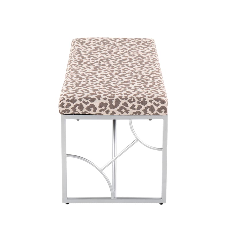 Silver Orchid Loretta Bench