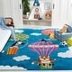 preview thumbnail 1 of 12, SAFAVIEH Carousel Kids Bengul Hot Air Balloon Rug