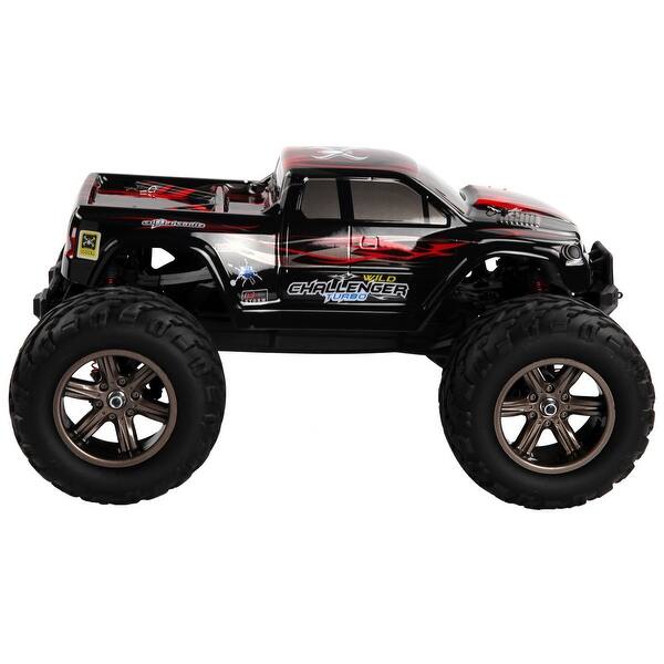 Shop Costway 1 12 2 4g High Speed Rc Monster Truck Remote Control Off Road Car Rtr Toy Red Overstock