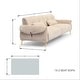 preview thumbnail 3 of 26, Modern 6-seater Upholstered Sofa Couch for Living Room (You can choose a whole set or a single piece)