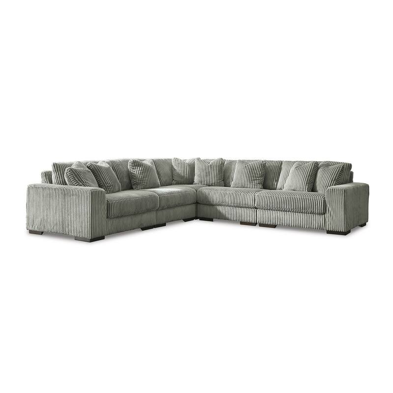 Signature Design by Ashley Lindyn 5-Piece Sectional - 133"W x 133"D x 38"H