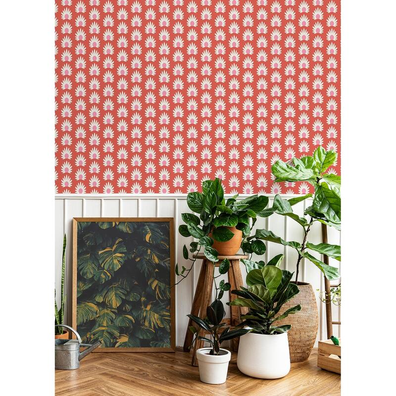 Scalamandre Valentino Fleur Peel & Stick Wallpaper