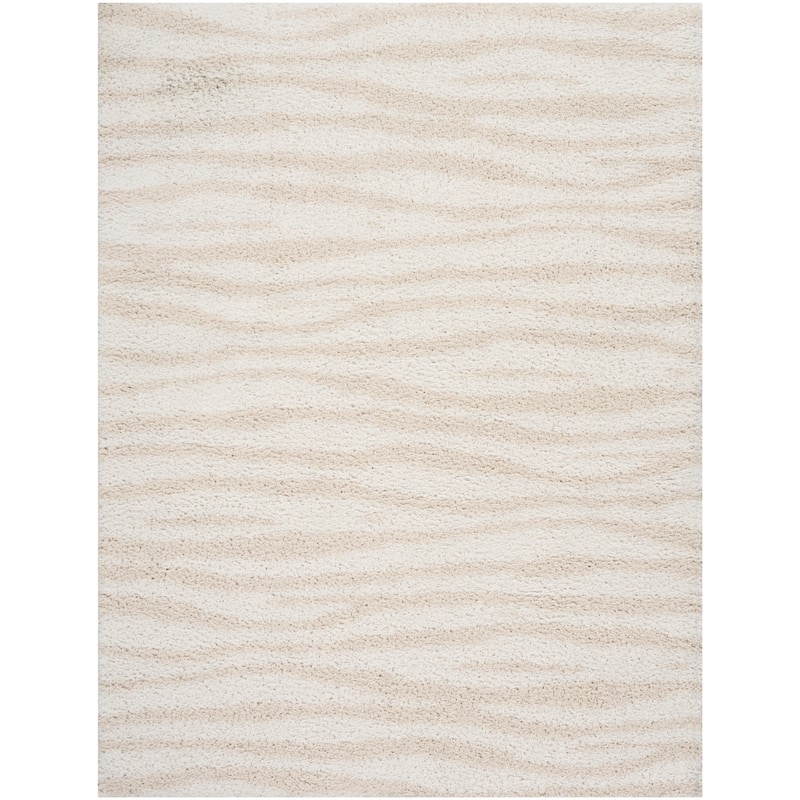Nourison Modern Shag Indoor only Abstract Area Rug