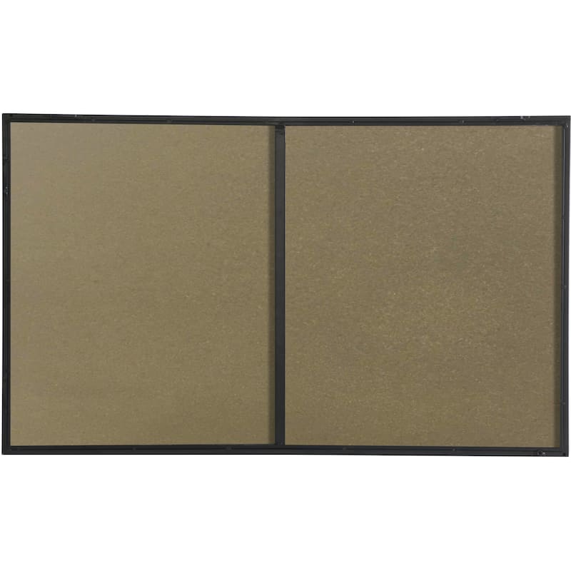 Elegant Lighting Eternity 40"x 24" Rectangular Metal Framed Wall