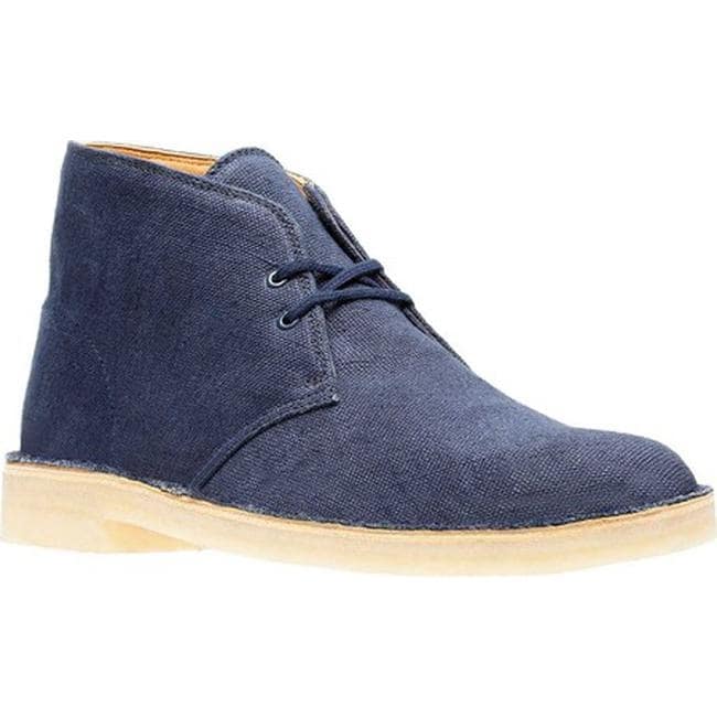 clarks desert boot canvas