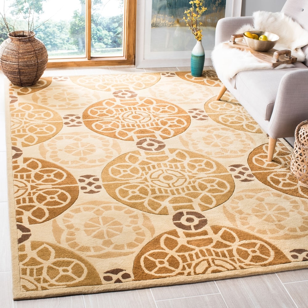 SAFAVIEH Handmade Capri Hilkaa Modern Wool Rug