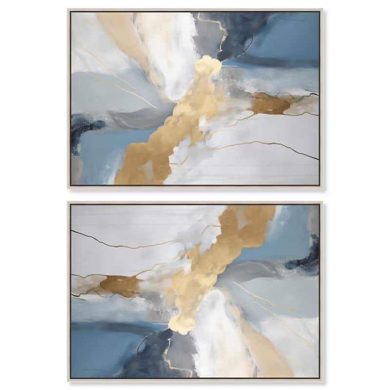 Getaway Necessities Canvas by Art Remedy - 24" x 36" - Gold