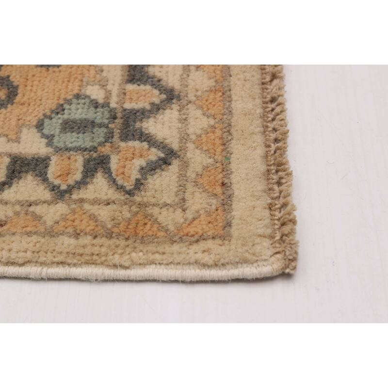 ECARPETGALLERY Hand-knotted Finest Ghazni Copper, Green Wool Rug - 6'8 x 9'2
