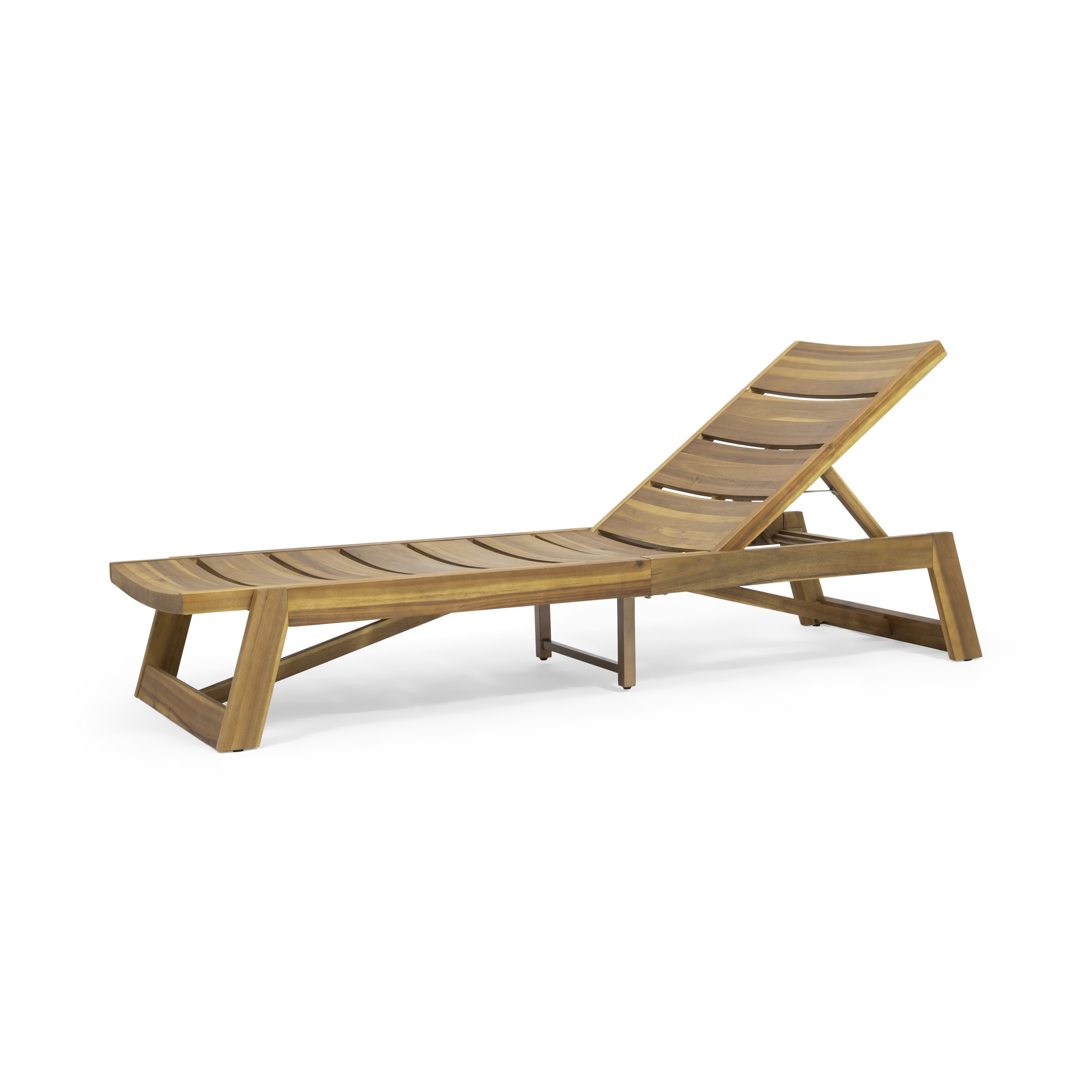 Acacia Wood Maki Outdoor Chaise Lounge Set of 4-image