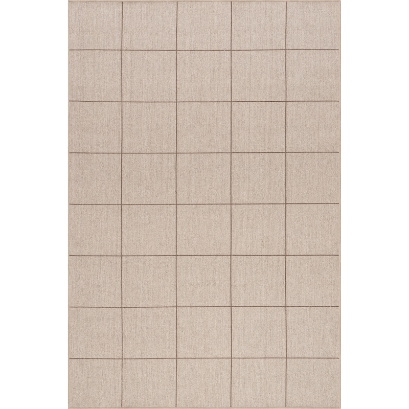 Nuloom Calandra Checkered Machine Washable Area Rug