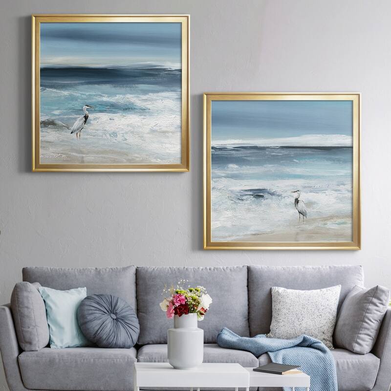 Tidal Fishing I Premium Framed Canvas - Ready to Hang