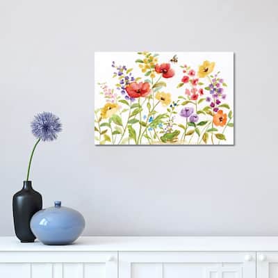 iCanvas "Garden Frog" by Nan Canvas Print