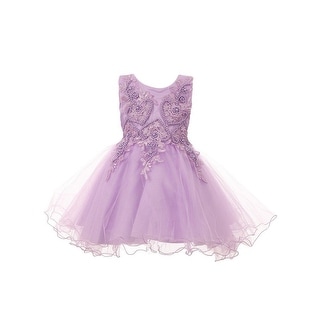 lilac baby dress