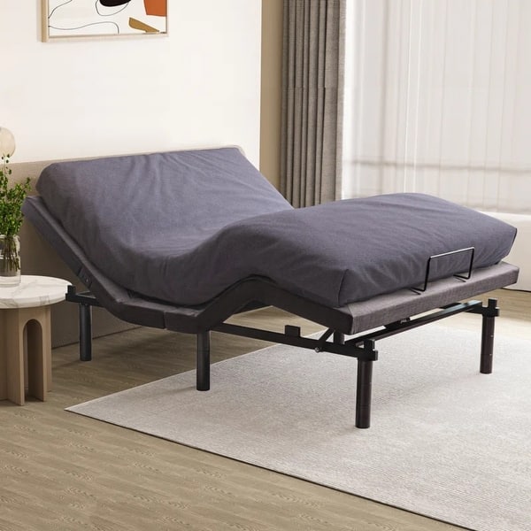 Zero Gravity Electric Adjustable Bed Frame with Head and Foot Incline