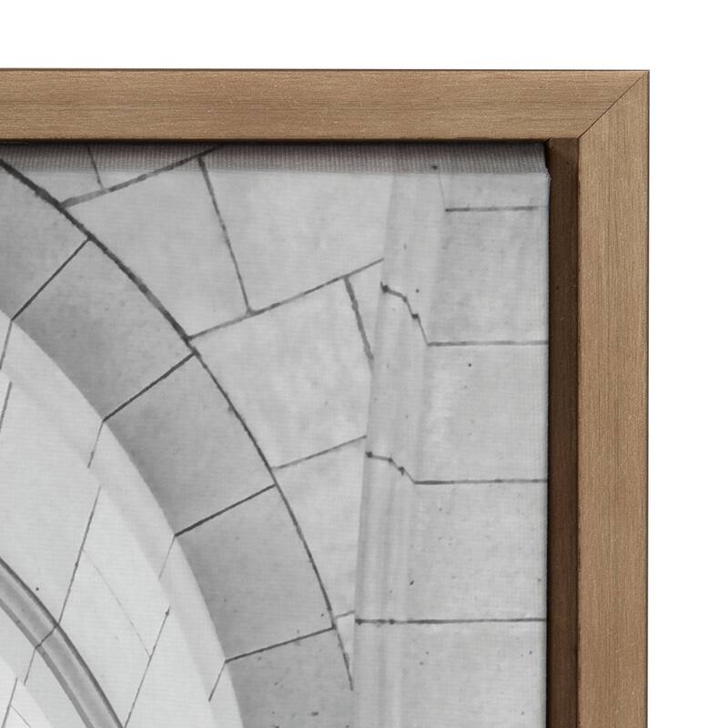 Kate and Laurel Sylvie Union Station Framed Canvas by Golie