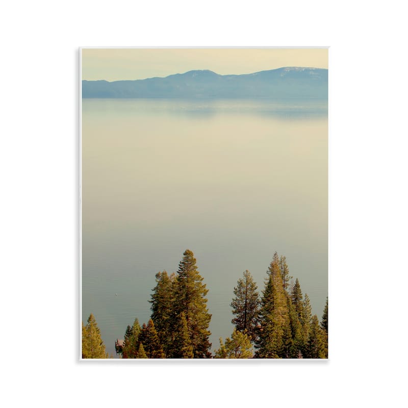 Stupell Pure Bliss Lake View Wall Plaque Art Design By Gemma Bardot - 11 x 14