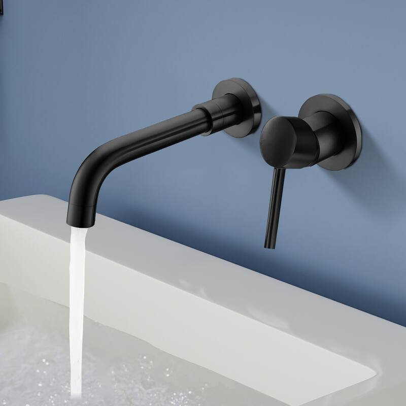 Topcraft Wall Mounted Single Handle Bathroom Faucet