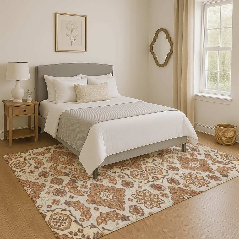 Premium Washable Super Soft Classic Traditional Mayfield Rug