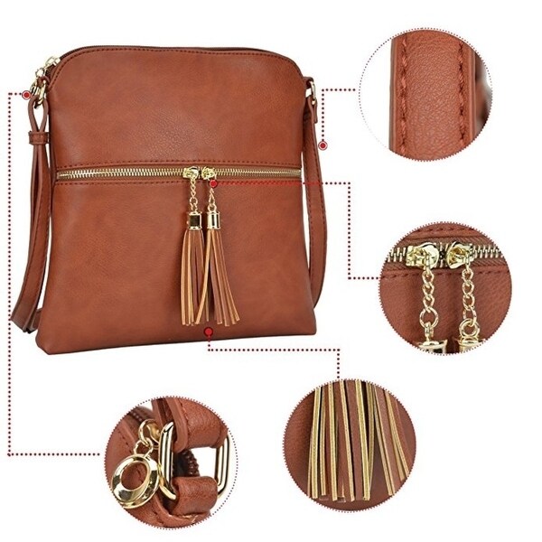 small leather travel purse